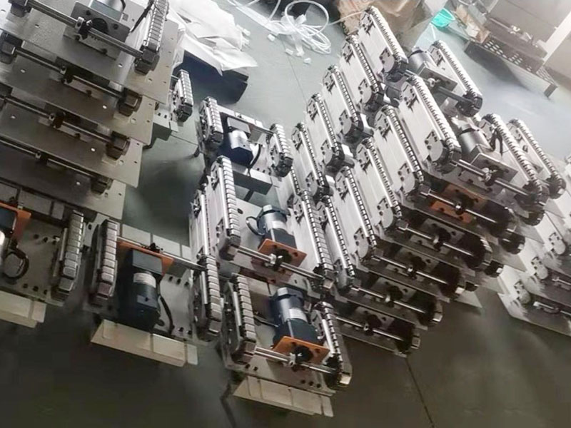 新能源電機倍速鏈輸送線